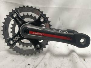 S-works　カーボンクランク　BCD120　３９　２６ｔ　ＭＴＢ　ＢＢ３０　クランク　FC230808C