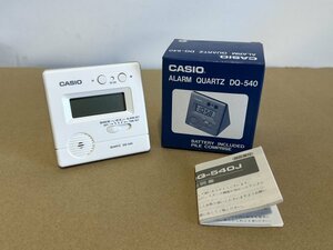 「岐阜発送」23102221　CASIO　DQ-540　目覚まし時計　新品未使用