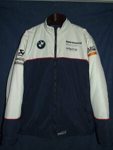 BMW Motorrad Motorsport*BOMBOOGIE製*中綿ピットジャケット*size L*自動車モータースポーツ*ベンチJKT