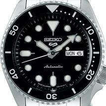 SEIKO セイコー5スポーツ メカニカル 自動巻き ブラック デイデイト人気モデル メンズ腕時計 SBSA005 新品 未使用 国内正規品タグ付き _画像2