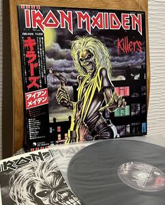 JP orig.★ [帯・ライナー付] ☆KILLERS - IRON MAIDEN キラーズ / アイアン・メイデンLPレコード