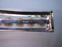 ☆SILVER 銀彫金細工 本真珠珠 6mm～6,5mmの帯留め 5,42g_画像7