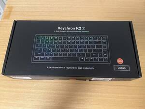 Keychron K2 ワイヤレスメカニカルキーボード(USB接続も可) 赤軸　US配列　バックライトなし(non-backlight) Mac Windows 中古