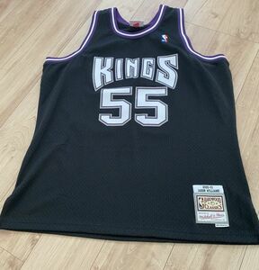 【XL】Mitchell&Ness サクラメント キングス　ジェイソン・ウィリアムス　ユニフォーム　KINGS 55 JASON WILLIAMS　ミッチェルアンドネス