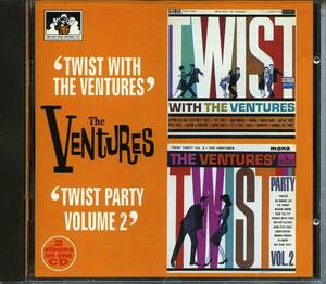 THE VENTURES／TWIST WITH THE VENTURES / TWIST PARTY VOL. 2