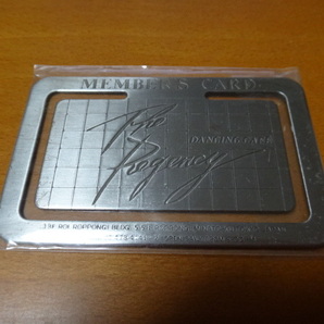 ※ 六本木 ディスコ リージェンシー MEMBER'S CARD マネークリップ 昭和 平成初期 ★