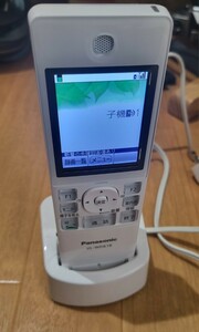 送料無料★Panasonic/パナソニック VL-WD618 ワイヤレスモニター 子機　動作問題なし　充電器付き　★美品★