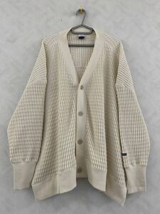 MANASTASH マナスタッシュ W's SNUGGLE SNUG THERMAL CARDIGAN ウィメンズ スナッグサーマルカーディガン サイズM ワイドシルエット 完売品