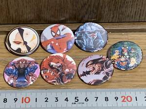 H*[ selling up sale ] Spider-Man etc. can badge 7 piece set 