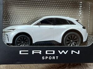 カラーサンプル プルバックカー TOYOTA トヨタ クラウン スポーツ プレシャスホワイトパール