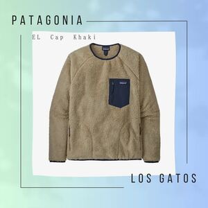 新品 パタゴニア フリース Los Gatos Crew ロスガトス クルー Patagonia Men Fleece カラー El Cap Khaki Mサイズ　