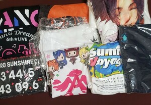 必読 Tシャツ セット バンドリ アイマス おそ松さん 千銃士 金色のコルダ タイバニ ホロライブ Vtuber live ブランケット