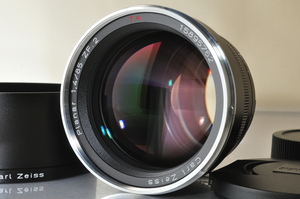 ★★新品同様 Carl Zeiss Planar T* 85mm F/1.4 ZF.2 Lens for Nikon F Mount ♪♪#5652