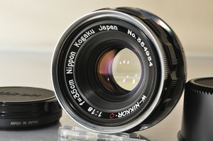 ★★極上品 Nikon Nippon Kogaku W-Nikkor.C 35mm F/1.8 Lens for Nikon S Mount♪♪#5664
