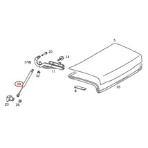 TUFF SUPPORT製 ベンツ R129 SLクラス 500SL トランクダンパー/トランクショックアブソーバー 左右セット 1299800664_画像2