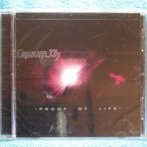 [新品未開封CD] Cesium 137 / Proof of Life (輸入盤)