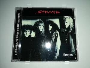 【米国産メロハー名盤】SARAYA / DEMOS (2CD)　サンディ・サライヤ率いる哀愁系メロハーバンドのデモ音源集　いい曲沢山　試聴サンプルあり