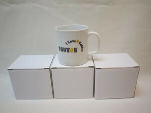 新品 DOUTOR ドトール マグカップ 3個セット 非売品 ノベルティ 陶器製 a99