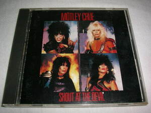 【32XD-679】 モトリー・クルー / シャウト・アット・ザ・デヴィル MOTLEY CRUE / SHOUT AT THE DEVIL 税表記なし 3200円盤 旧規格　