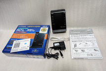 【中古】NEC無線ルータWiFi PA-WG1200HS2 IEEE802.11ac 有線1000Mbps Aterm 動作確認済_画像1