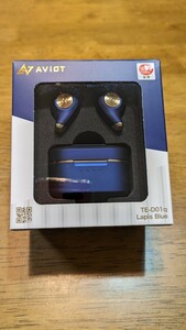 ★AVIOT★アビオット★Bluetooth ワイヤレスイヤホン★TE-D01Q★ネイビー★