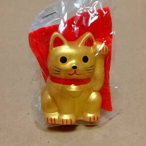 招き猫 (金) 高さ：約5cm 雑貨 置き物 [ 新品 ] 