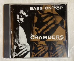 CD 国内盤 Paul Chambers Quartet Bass On Top Blue Note UCCU-5673 ポール・チェンバース ベース・オン・トップ