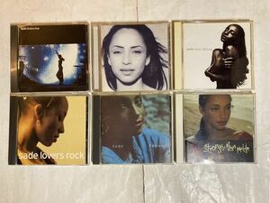SADE シャーデー CD まとめて 6枚セット Lovers Live Lovers Rock Best Promise Love Deluxe Stronger Than Pride