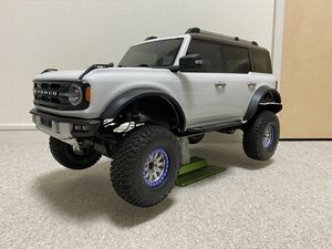 traxxas trx4 bronco 室内走行のみ カスタムパーツ多数有 中古美品　トラクサス　ブロンコ