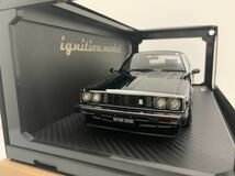 イグニッションモデル 1/18 Nissan Skyline 2000 GT-ES (C210) 日産 スカイライン ジャパン Black IG3230 IGNITION MODEL_画像2