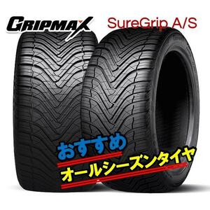 225/40R19 19インチ 4本 オールシーズン タイヤ グリップマックス シュアグリップ オールシーズン GRIPMAX SureGrip A/S F