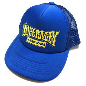 ◎SUPERMAX HARDWARE スーパーマックス ステッカー付 トラッカー ブルーCAP ロサンゼルス hardcore Streetbrand チカーノ Lowrider #6