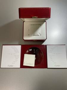 Cartier カルティエ 空き箱 空箱 BOX ブランド 腕時計　CD付き ジュエリーボックス