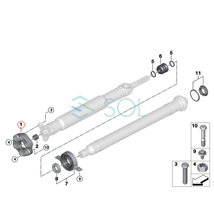 BMW G20 G30 G31 G32 G29 Z4 プロペラシャフト ジョイントディスク コンパニオンプレート 320i 530i 540iX 630i 20i 26117522027_画像2