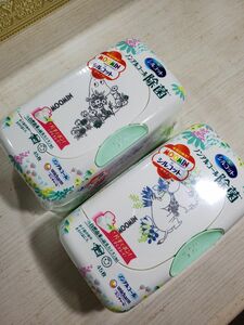 ユニチャーム ムーミン ノンアルコール除菌 ウェットティッシュ ２個