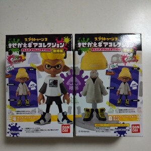 即決 新品 スプラトゥーン きせかえギアコレクション 4ボーイ 8ボンバージャケットポジセット ニンテンドートーキョー