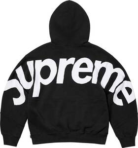 【新品未着用】Supreme Big Logo Jacquard Hooded Sweatshirt Black M 23FW国内正規品付属品完備フーディーボックスロゴboxlogonorthnike