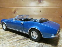 《全国一律送料800円》超希少 １／２４ シェビー カマロSS 1967年 青色 Camaro ベビーカマロ_画像7