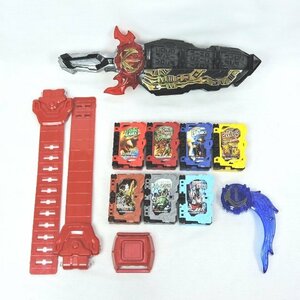 【中古/動作○】仮面ライダーセイバー 変身ベルト DX聖剣ソードライバー 水勢剣流水エンブレム ワンダーライドブック7点