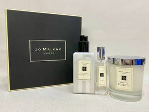 R3K730◆新古品あり◆ ジョーマローン ロンドン JO MALONE レッドローズ RED ROSE ボディ&ハンドローション コロン キャンドル 3点セット