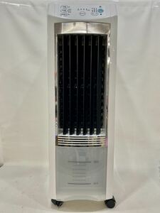 R3K706◆ ベルソス 冷風扇 VL-DCR01 タワー型冷風機 扇風機 首振り タイマー 2022年製 保冷パック2個 リモコン付き