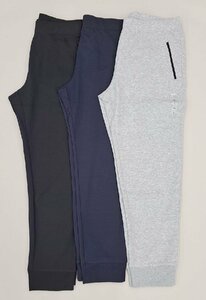 1017-12☆1円スタート☆未使用品 ユニクロ ドライストレッチパンツ×３着セット サイズXL カラーBlack,Navy,Gray