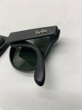 レイバン　Ray-Ban 　ウェイファーラー　WAYFARERⅡ W0871　FOLDING　Frame　France　B&L_画像4