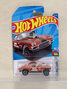 【未開封品】Hot Wheels ホットウィール 225/250 HW DRAG STRIP ‘62 CORVETTE GASSER コルベット ギャッサー