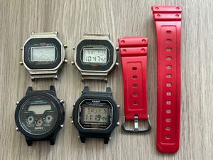 G-SHOCK DW-5400 DW-5700C DW-5600P DW-5900C オールドＧ　ジャンクセット スティング　三つ目