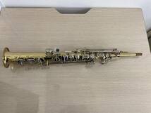 ⑭中古 カワイ B&S ソプラノサックス 木管楽器 KAWAI 動作未確認 ジャンク_画像3