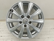 中古アルミホイール 4本セット 16×6.5J +45 5穴 PCD114.3 16インチ SIBILLA NEXT DZ-10 c975_画像4