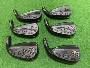 PXG GEN6 限定バージョン　ブラックホーク BLACK HAWK EDITION ヘッドのみ 6番からGの6個 1ラウンド使用のみ