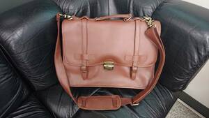  high quality multifunction business bag handbag bag light brown group free shipping unused goods 