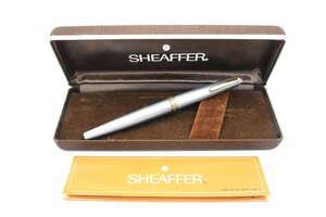 SHEAFFER シェーファー レディシェーファー14K-585 F トライアンフニブ シルバー 万年筆 箱 20754334